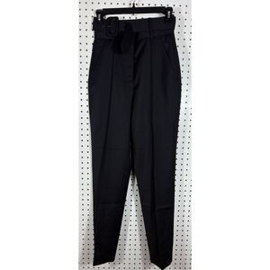 The Kooples belted pleated paperbag pants size 34 XS/S